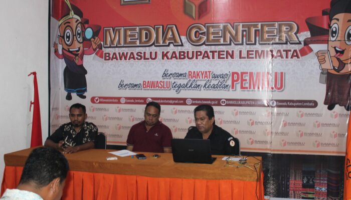 Bawaslu Lembata Gelar Rakor Pembinaan Panwaslu Kecamatan Jelang Tahapan Kampanye dan Pendistribusian Logistik