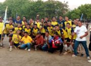 Pose bersama skuat PS Atom usai menyingkirkan Gawat Fc di laga Perempat Final Wanted Cup V Lembata 2023, Foto : Dokumen Harianwarga.id