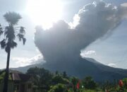 Gunung  Lewotobi Laki-laki Kembali Erupsi