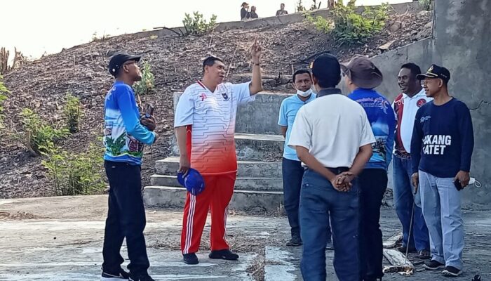 Menyongsong HUT Ke-24 OTDA Lembata, Seluruh ASN Bakti di Bukit Cinta Lembata