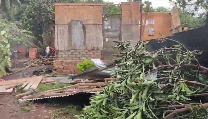 Belum Pulih Gunung Lewotobi, Kini Belasan Rumah Rusak Parah Akibat Angin dan Hujan Melanda Flores Timur