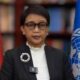 Menteri Luar Negeri Retno Marsudi dalam memperjuangkan Palestina untuk menjadi negara yang diakui dunia melalui PBB. (c)Harianwarga.id/AP