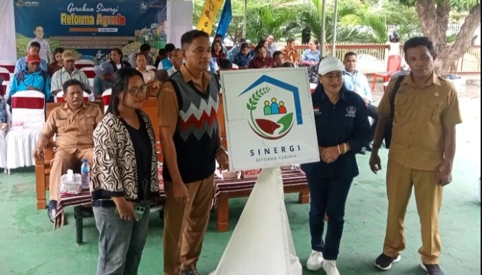 ATR BPN Kantah Flores Timur Turut Terlibat Deklarasikan Gerakan Sinergi Reforma Agraria