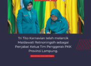 Tri Tito Karnavian Lantik Maidawati Retnoningsih sebagai Pj. Ketua TP PKK Provinsi Lampung