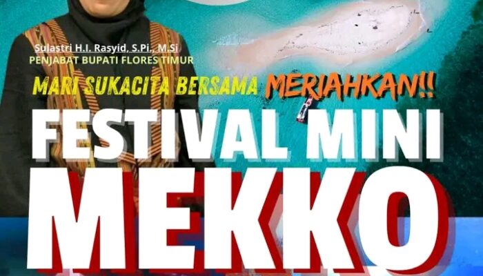 Berikut Tema dan Tujuan Pemda Flores Timur Gelar Festival Mini Meko