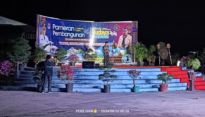 HUT Otda ke 25, Pemda Lembata Gelar Pameran Pembangunan, Ini Pesan Pj Bupati dan Ketua DPRD Sementara