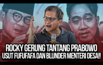 Rocky Gerung: Arah Demokrasi Pemerintahan Prabowo Diharapkan Usai Retret di Magelang