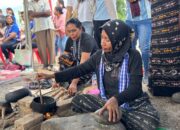 Lomba Titi Jagung Antar OPD menyongsong HUT Kabupaten Lembata Ke-26 Tahun. Harianwarga/Istimewa.
