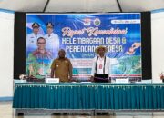 Bupati Lembata, P. Kanisius Tuaq, membuka Rapat Konsolidasi Kelembagaan Desa dan Perencanaan Desa di aula Ankara Lewoleba, Selasa (14/10/2025). Harianwarga/Istimewa.