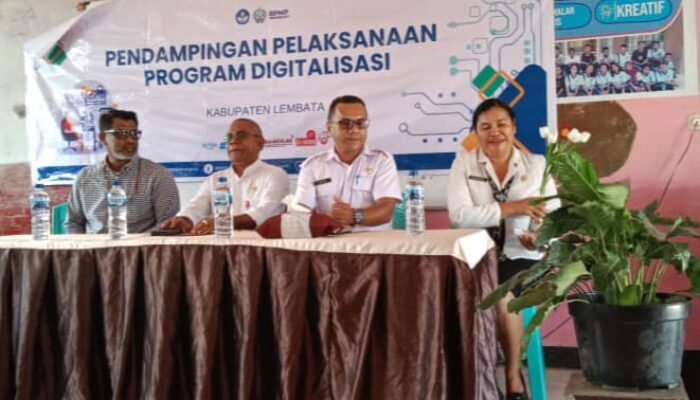 Buka Kegiatan Pembelajaran “Digitalisasi“ di SMPN 2 Nubatukan: Kadis Wens Pukan Tekankan Pentingnya Transformasi Pendidikan
