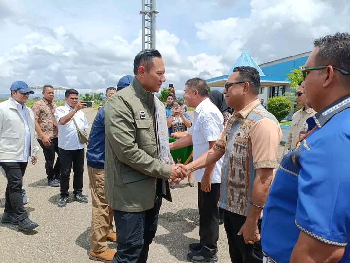 Bupati Belu dan Bupati TTU Terima Kunjungan Menteri AHY. Foto: Harianwarga/Prokompimbelu.