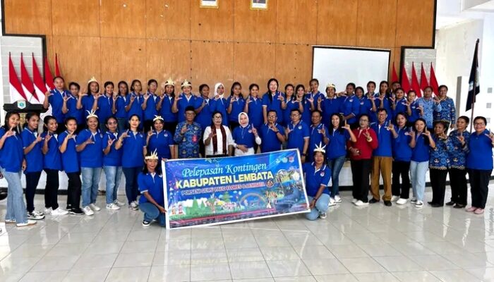 Kontingen Porseni Lembata Resmi Dilepas, Siap Junjung Sportivitas dan Harumkan Nama Daerah