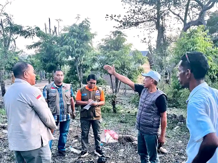 Wabup Nasir Tinjau Verivikasi Lapangan Dukung Sumur Bor BNPB Di Podu Dan Tagawiti. Foto: Harianwarga/Istimewa.