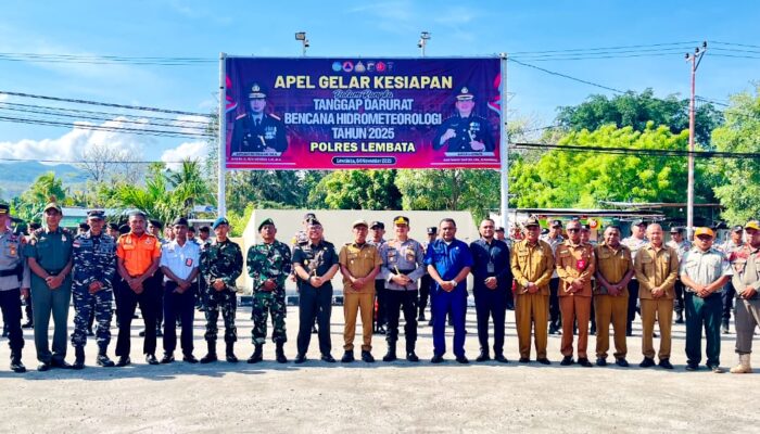 Siap Menghadapi Potensi Bencana, Wakil Bupati Muhamad Nasir Hadiri Apel Gabungan Tanggap Darurat