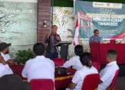Pelatihan Peningkatan Kapasitas Pengurus Koperasi Desa/Kelurahan Merah Putih (KDKMP) Tahun 2025 oleh Wakil Bupati Lembata, Muhamad Nasir, di Ballroom Olympic Lewoleba, Kamis (20/11/2025). Foto: Prokompim Lembata.
