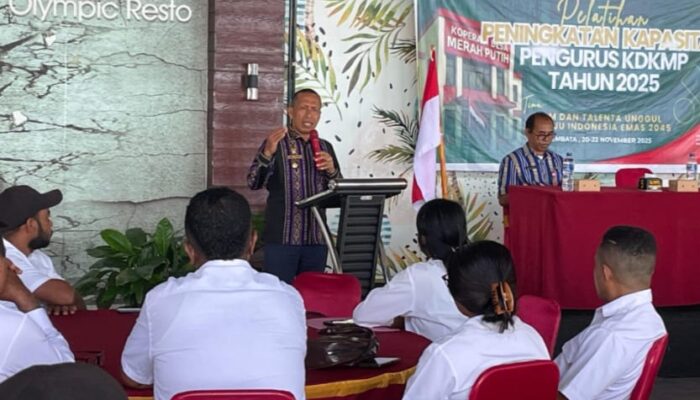 Wabup Lembata Resmi Buka Pelatihan KDKMP 2025 sebagai Langkah Strategis Membangun Fondasi Ekonomi Desa