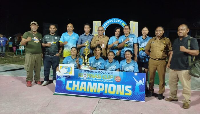 IGORNAS di Puncak HUT ke-80 PGRI: Refleksi Mendalam Persatuan Guru Olahraga Lembata, Sukseskan Turnamen Bola Voli