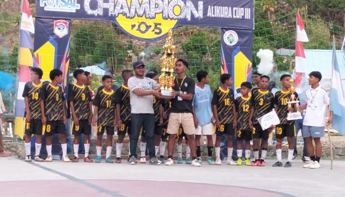 Final Alikura Cup III 2025: Swallow FC Wailolong Raih Gelar Juara Futsal