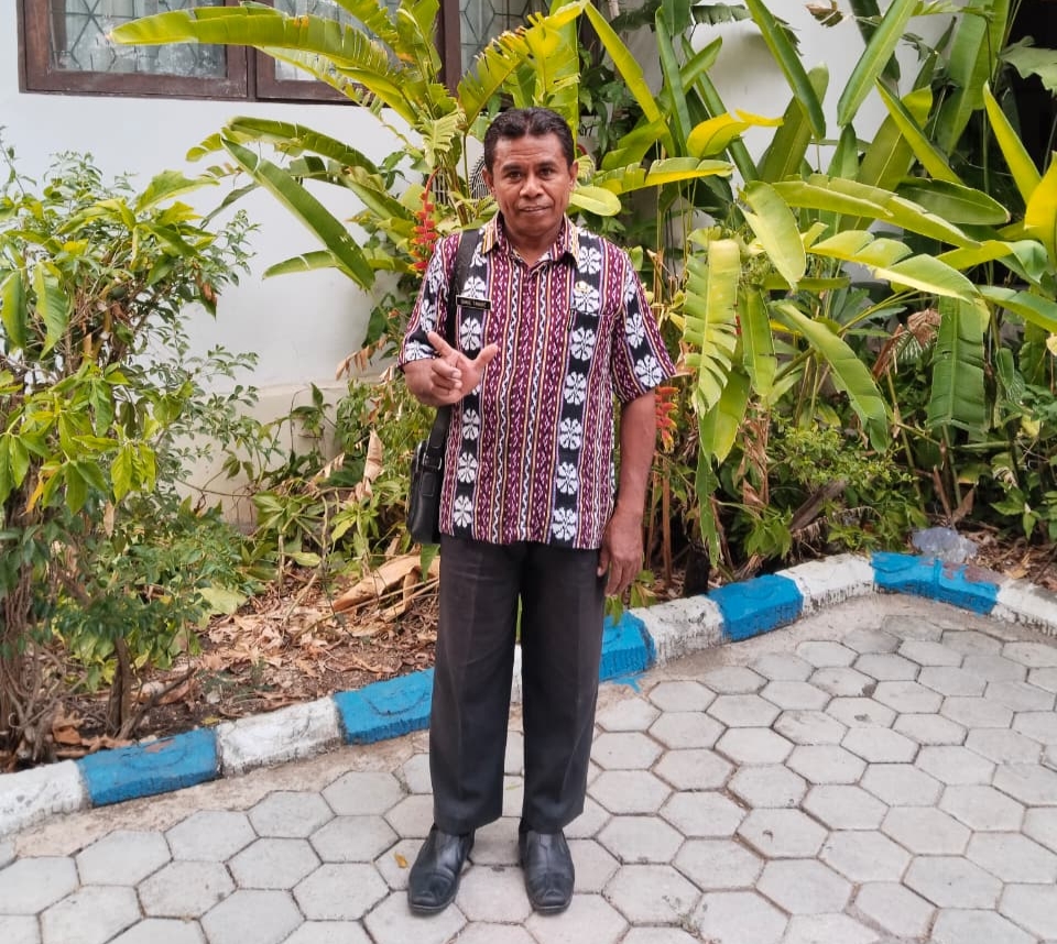 Ketua KPOTI Kota Kupang, Gregorius Takene. Foto: Istimewa.