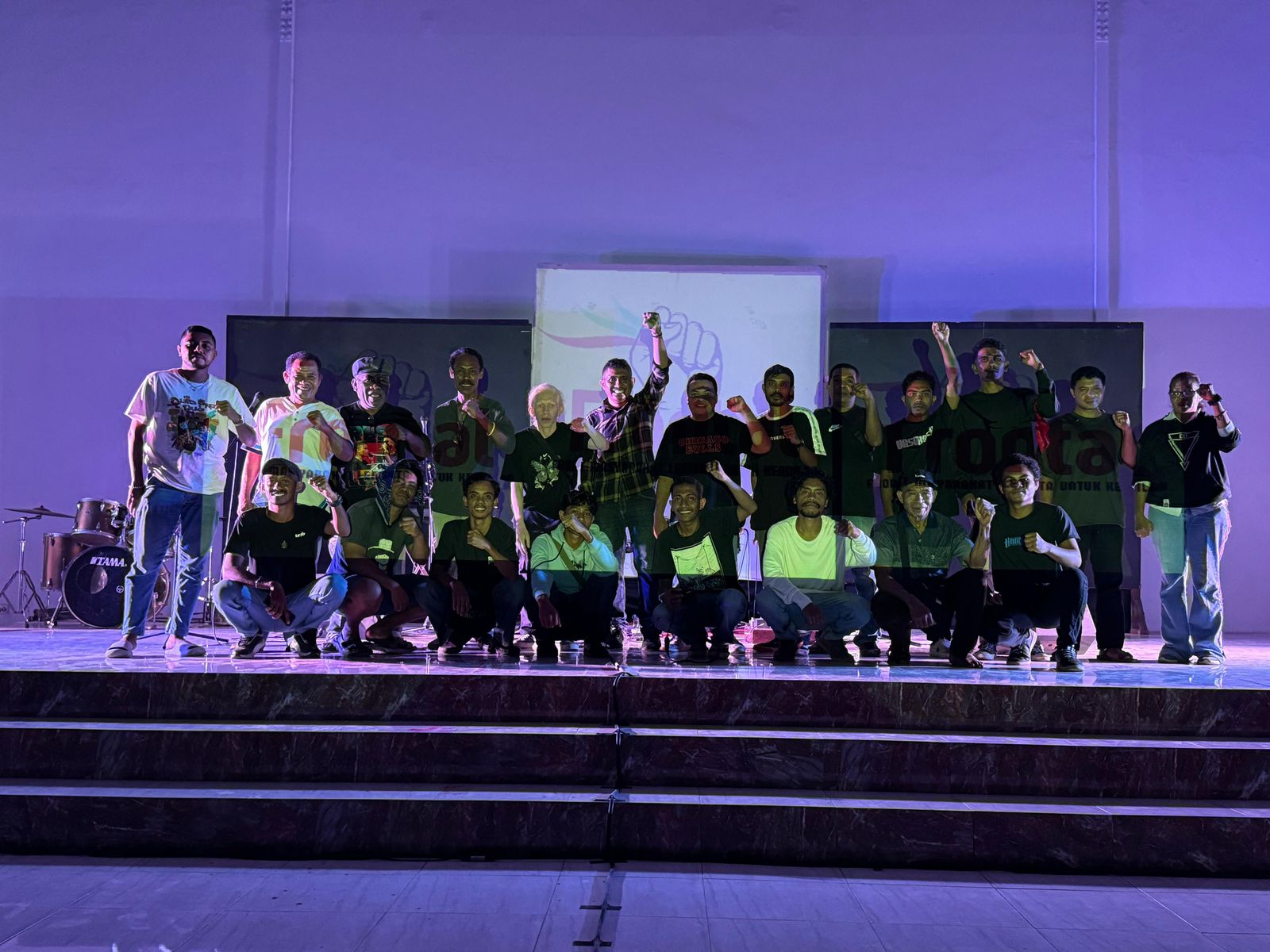 Front Masyarakat Lembata untuk Keadilan (FRONTAL) mendeklarasikan diri. Foto: Harianwarga/van.