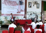 Hadir Dirakercab dan Pendidikan Politik DPC Gerindra, Bupati Lembata Dukung Berbagai Program Strategis Nasional