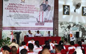 DPC Gerindra Lembata Gelar Rakercab, Fokus Kawal Program Strategis Nasional Presiden Prabowo Menuju Indonesia Emas 2045. Foto: Harianwarga/Istimewa.