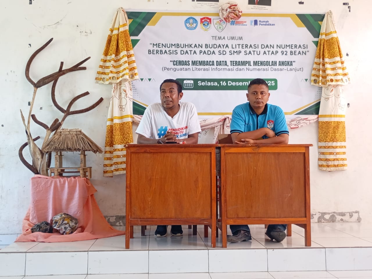 SD–SMP Satu Atap 92 Bean menggelar kegiatan ko-kurikuler. Foto: Harianwarga/Team.