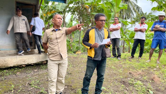 Wabup Nasir Tinjau Kerusakan Talut Penahan SDS Katolik Lamanunang, Tindak Cepat Tangani Dampak Cuaca Ekstrem