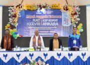 Bupati Lembata, P. Kanisius Tuaq, secara resmi membuka Rapat Anggota Tahunan (RAT) ke-XXXVIII KSP Kopdit Ankara Tahun Buku 2025. Foto: Istimewa.