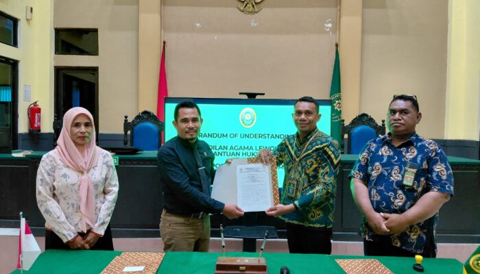 Perdana, LBH SIKAP di Percaya Pengadilan Agama Lewoleba layani Posbakum