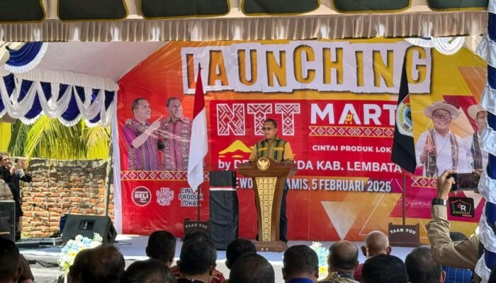 Gubernur NTT Resmikan NTT Mart by Dekranasda Kabupaten Lembata