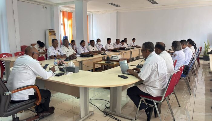 Bupati Lembata Kanisius Tuaq Evaluasi Ketat Puskesmas, Target Stunting Turun Jadi 7,2% di 2026