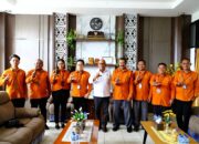 Bupati Lembata, P. Kanisius Tuaq menerima audiensi dari Badan Pusat Statistik (BPS) Kabupaten Lembata terkait pelaksanaan Sensus Ekonomi 2026 (SE2026). Foto: Istimewa.