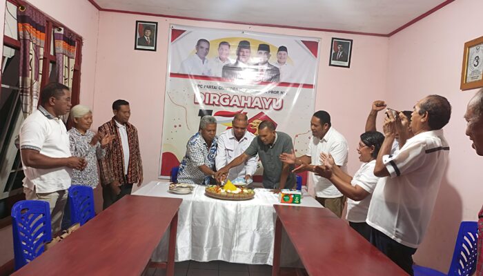 Di Bawah Langit Malam Yang Teduh, Gerindra Lembata Rayakan HUT ke-18: Kompak, Bergerak, Berdampak