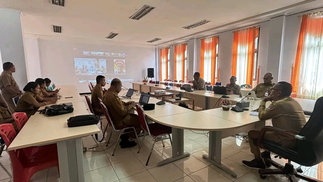 Sekda Lembata Ikuti Rakor Bersama Gubernur NTT Bahas Dampak Batas Belanja Pegawai 30 Persen terhadap PPPK. Foto: Istimewa.