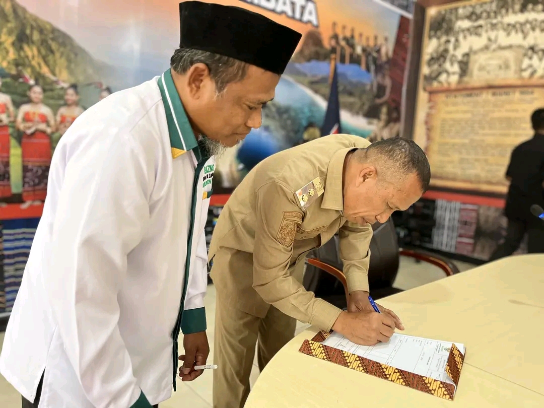 Momentum Kebersamaan: Launching Zakat Pejabat dan ASN di Kabupaten Lembata. Foto: Istimewa.