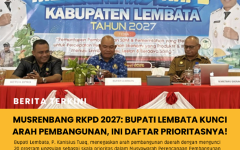 Musrenbang RKPD 2027: Bupati Lembata Kunci Arah Pembangunan, Ini Daftar Prioritasnya!. (Foto: Istimewa).