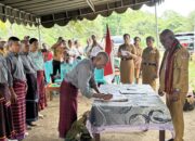 Pengukuhan P3A Waikomo: Bupati Lembata Dorong Irigasi Modern dan Transparan. Foto: Istimewa.