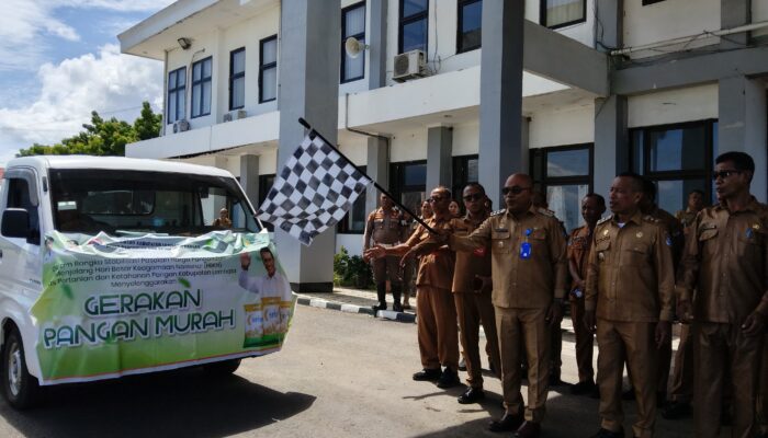 Pemkab Lembata Gelar Gerakan Pangan Murah (GPM) Jelang HBKN, 75 Ton Bahan Pokok Disalurkan
