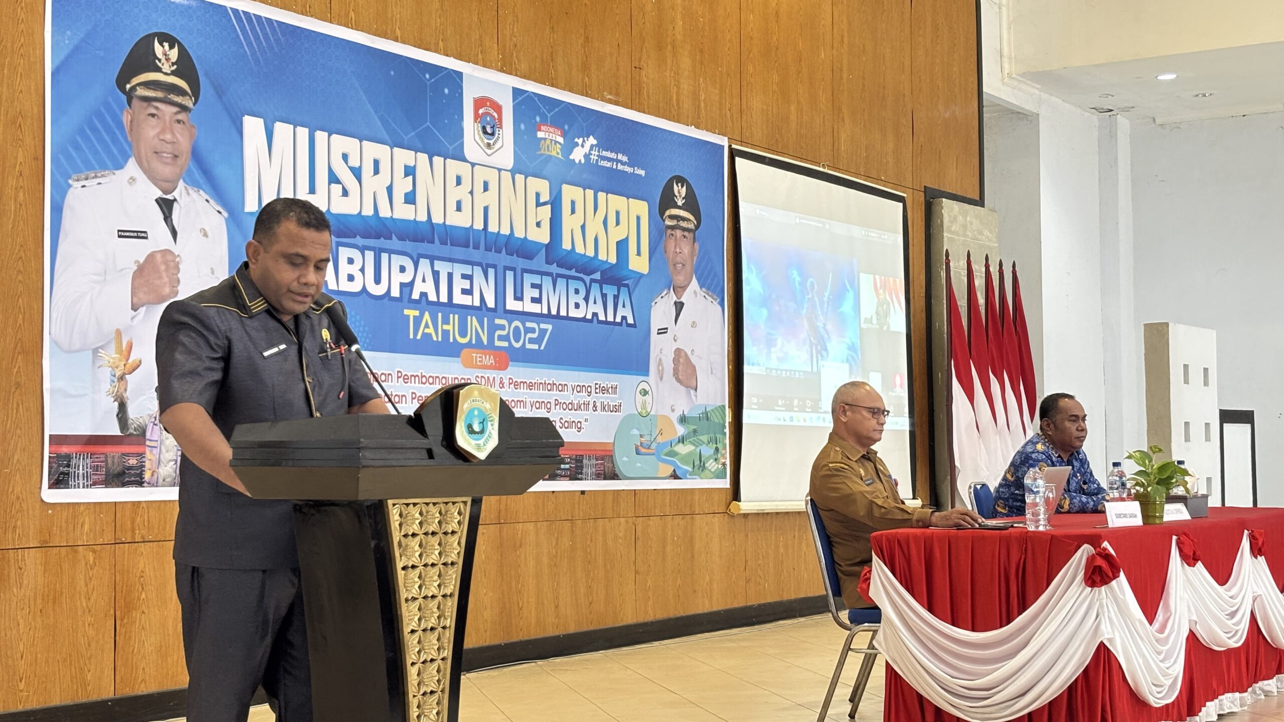 Ketua DPRD Syafrudin Sira, dalam penyampaian pokok-pokok pikiran. Foto: Istimewa.