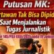 MK Perkuat Perlindungan Wartawan Lewat Putusan No.145/PUU-XXIII/2025