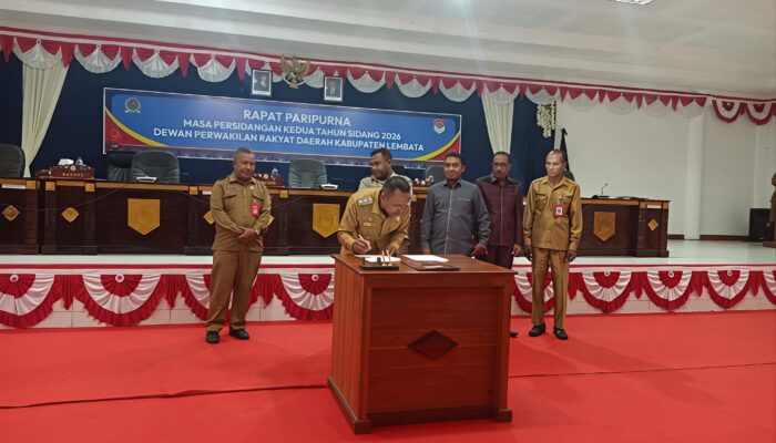 DPRD Lembata Sepakat Rampungkan Perubahan Perangkat Daerah, Birokrasi Dipangkas Jadi 36 OPD