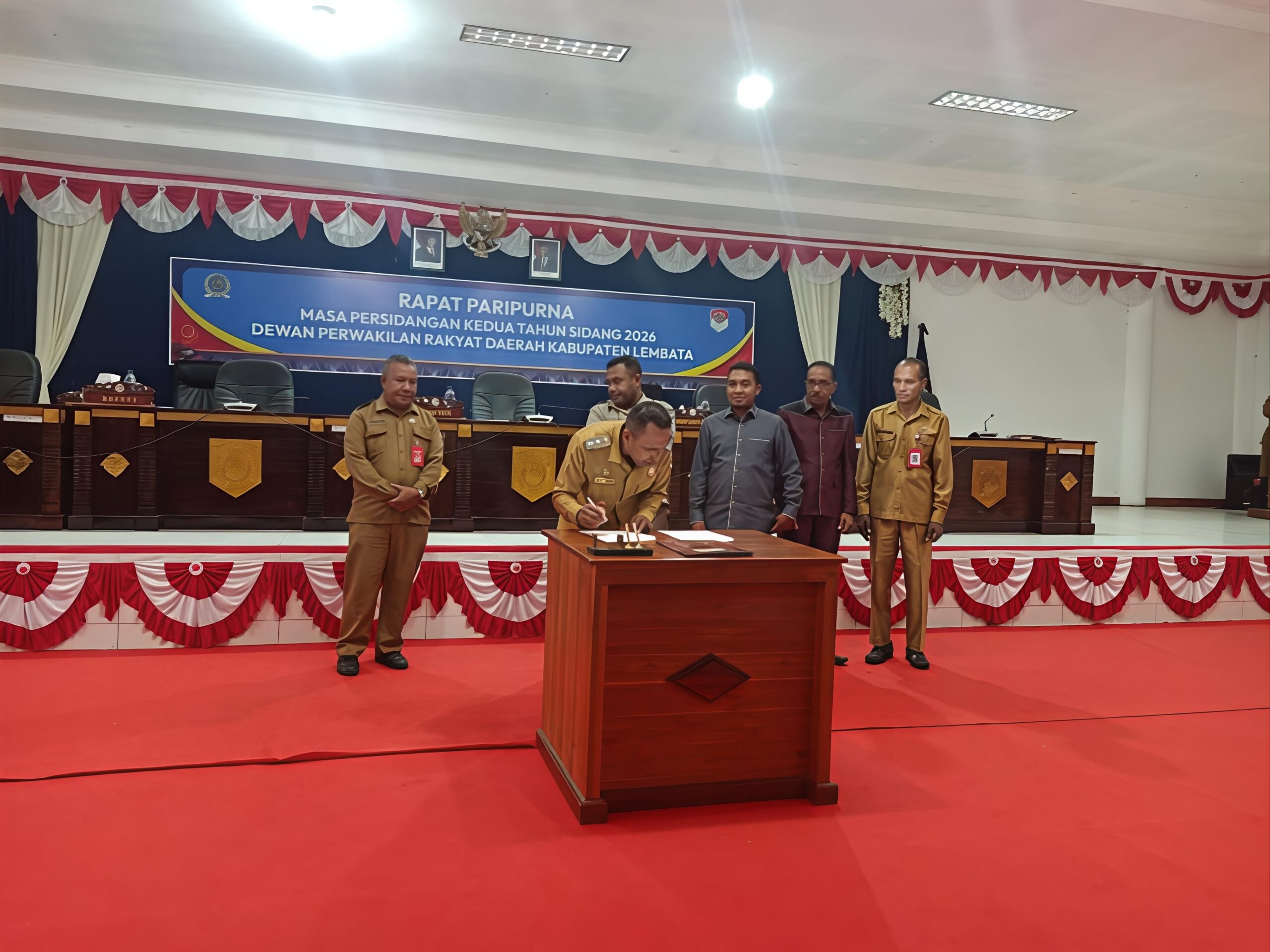 DPRD Lembata Sepakat Rampungkan Perubahan Perangkat Daerah, Birokrasi Dipangkas Jadi 36 Unit. Foto: Istimewa.