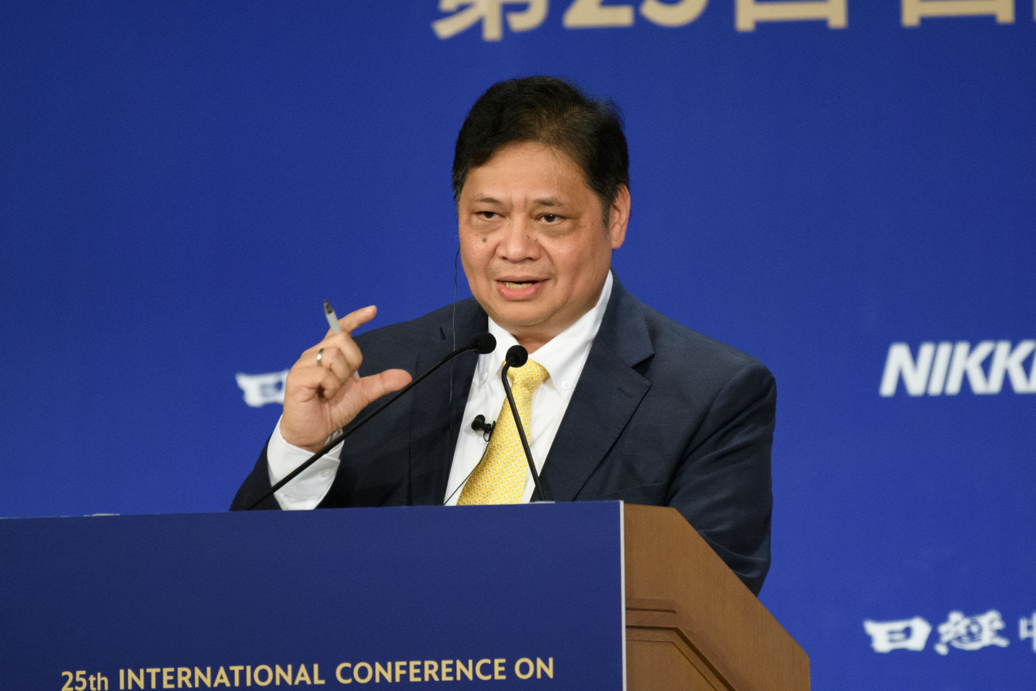 Menteri Koordinator Bidang Perekonomian Indonesia, Airlangga Hartarto. Foto: Istimewa.