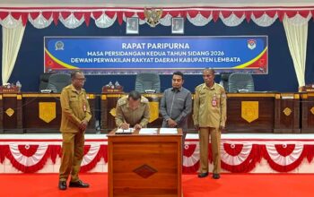 Rapat Paripurna VIII DPRD Lembata: Sinergi Pemerintah dan DPRD Tetapkan Ranperda Kabupaten Layak Anak & Ketenagakerjaan