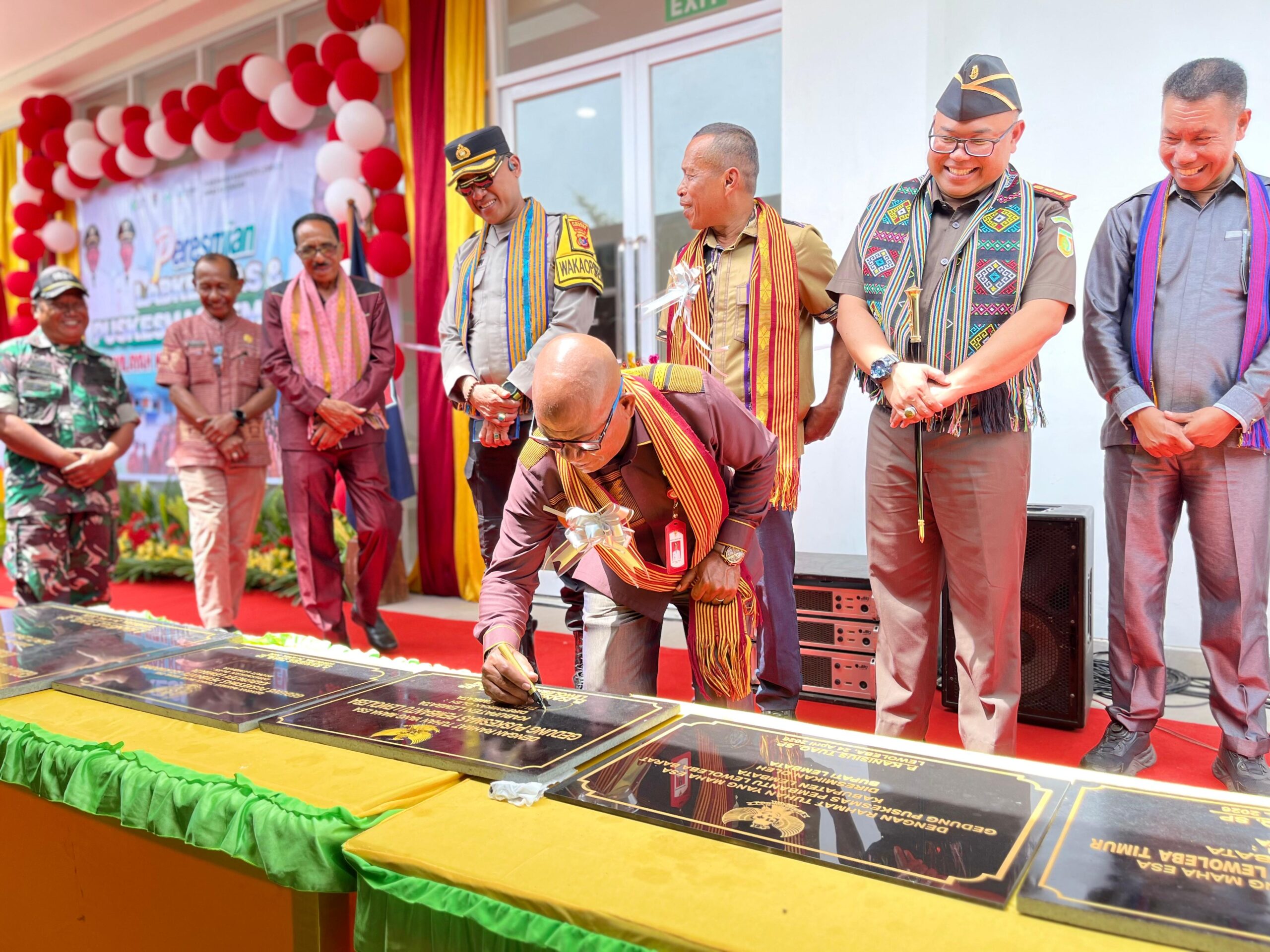 Peresmian Labkesmas Tingkat II dan Lima Pustu di Lembata: Babak Baru Sistem Kesehatan Daerah. Foto: Istimewa.