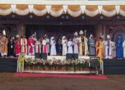 Ribuan Anak Katolik Teguh Ikuti Prosesi Penutupan Jambore Misioner Lembata Meski Diguyur Hujan. Foto: Istimewa.