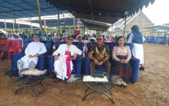 Hujan Deras Iringi Penutupan Jambore Sekami Lembata: Seribu Anak Teguhkan Komitmen Misionaris Cilik. Foto: Istimewa.