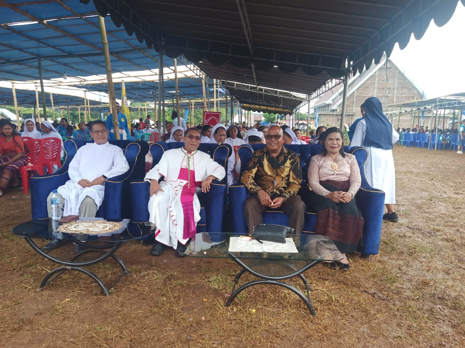 Hujan Deras Iringi Penutupan Jambore Sekami Lembata: Seribu Anak Teguhkan Komitmen Misionaris Cilik. Foto: Istimewa.