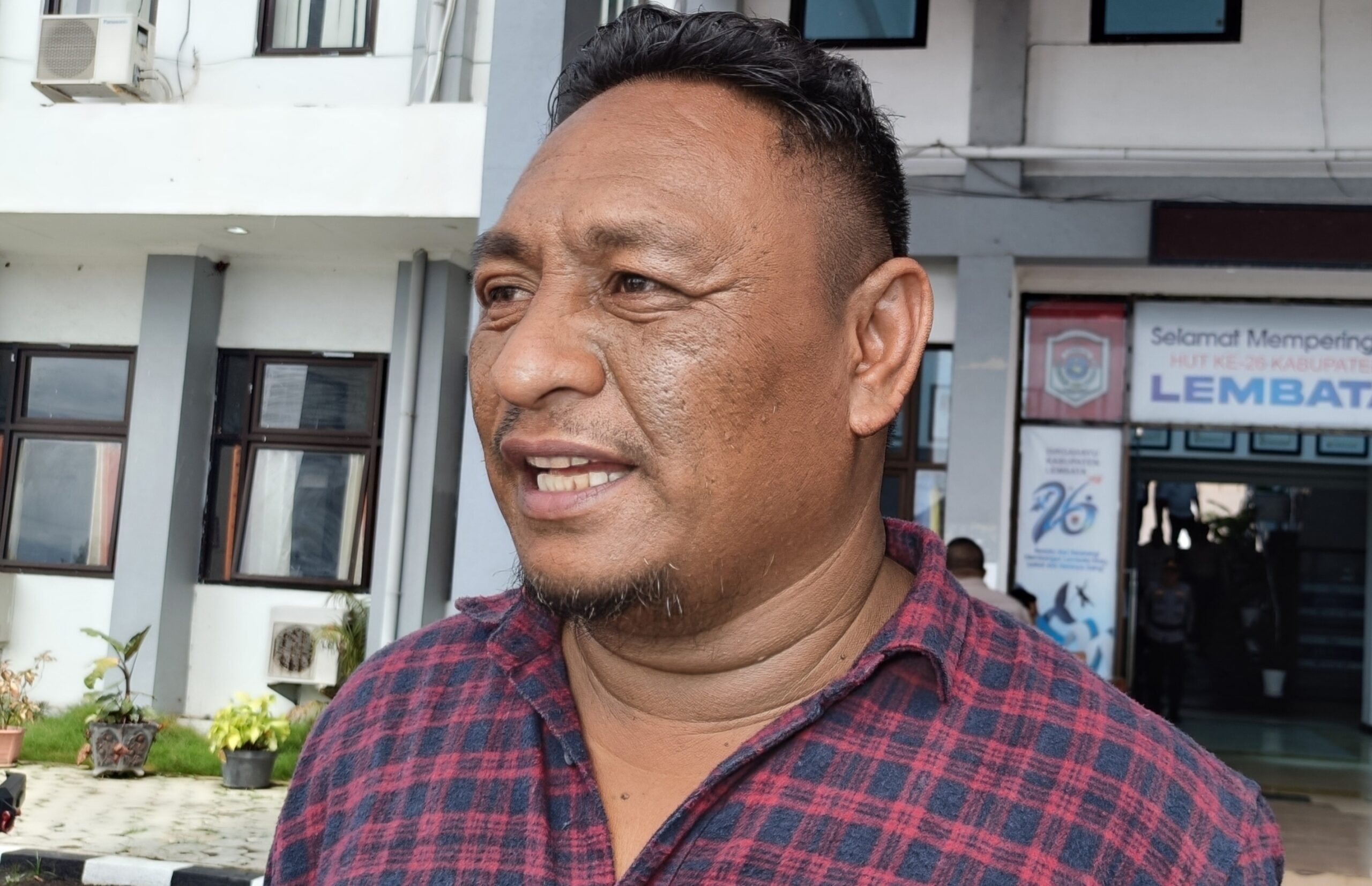 Koordinator Umum AXEL dan FORMALEN, Ciprianus Pito Lerek. Foto: Harianwarga/ivan.